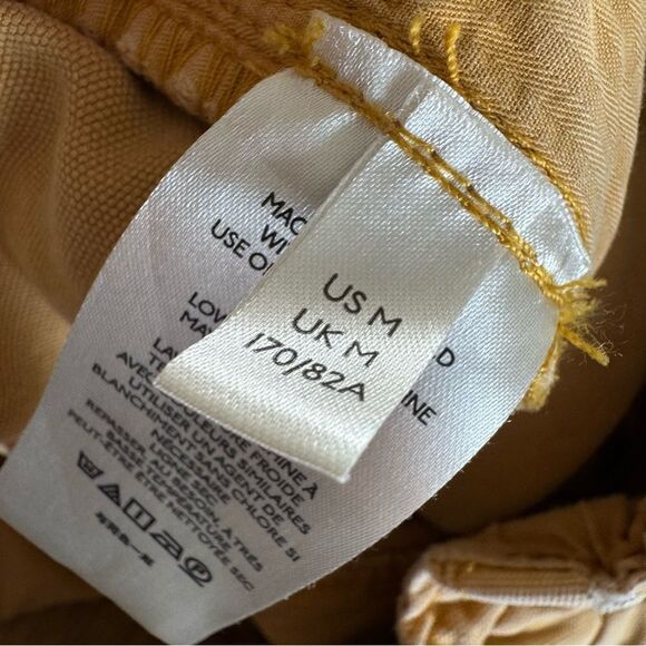 Free People High Rise Margate Pleated Trouser Pants Size M - Picture 12 of 14